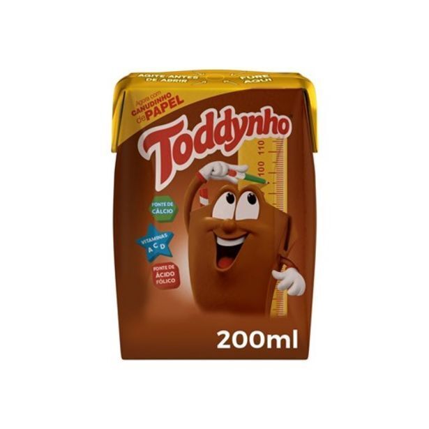 Achocolatado Líquido Toddynho 200ml Levinho Tradicional