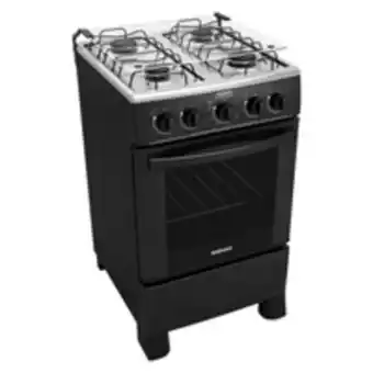 Novo Mundo Fogão de piso itatiaia 4 bocas preto star clean oferta