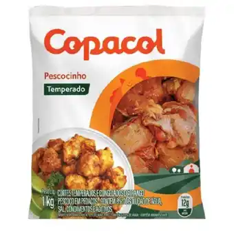 Pescocinho de frango temperado copacol embalagem 1 kg