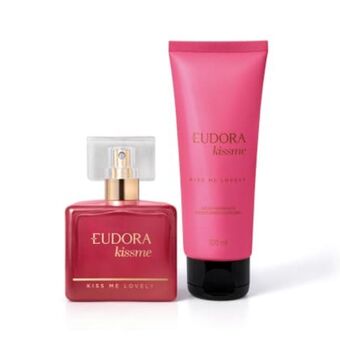 Eudora Combo lovely: desodorante colônia 50ml + loção desodorante hidratante corporal 100ml oferta