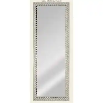 Pão de Açúcar Espelho de parede retangular safira 120 119x44cm bege oferta