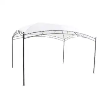 Leroy Merlin Gazebo aço e poliéster retangular occo branco 260x300x200cm naterial oferta