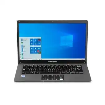 Zema Notebook multi pc134 legacy cloud intel 2gb ram 64gb tela 14" cinza oferta