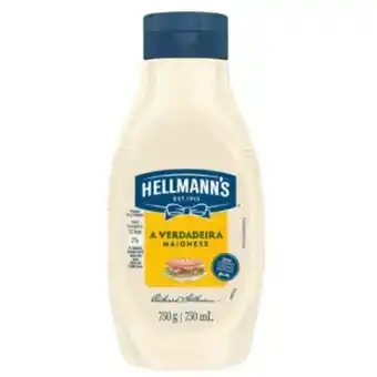 Brasão Supermercados Maionese hellmann's 750g oferta