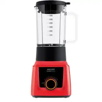 Liquidificador mallory taurus vidro vermelho – 127 volts