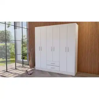 Berlanda Roupeiro santiago new 6 portas 2 gaveta moveis curitibanos oferta