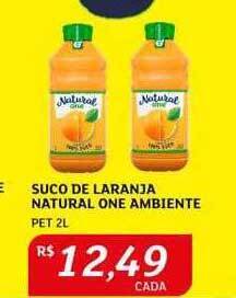 Assaí Atacadista Suco de laranja natural one ambiente oferta