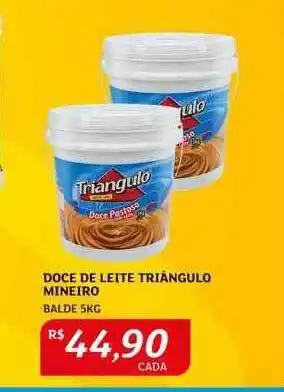 Assaí Atacadista Doce de leite triângulo mineiro balde oferta