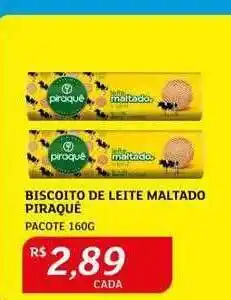 Biscoito de leite maltado piraquê pacote