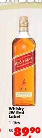 Big Box Whisky jw red label oferta