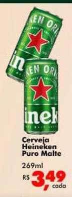Big Box Cerveja heineken puro malte oferta