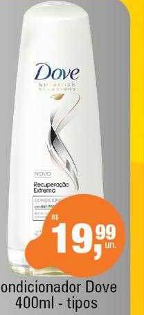 Supermercados Alvorada Condicionador dove 400ml tipos oferta