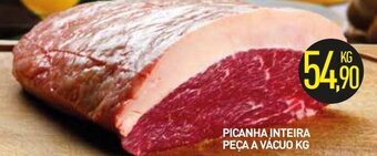 Calvo Atacadista Picanha Inteira peça a vácuo 1kg oferta