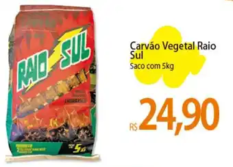 Atacadão Carvão Vegetal Raio Sul 5kg oferta