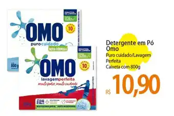 Atacadão Detergente em pó Omo 800g oferta