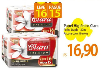 Atacadão Papel Higiênico Clara 30m oferta