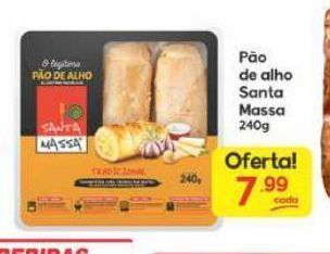 Pão de alho santa massa 240g