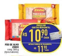 Mercantil Rodrigues Pão de alho zinho 300g oferta