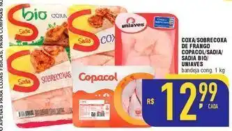 Mercantil Rodrigues Coxa/sobrecoxa de frango copacol 1kg oferta