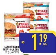 Hambúrguer texas burguer 56g