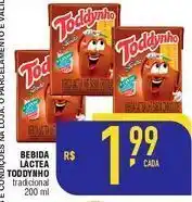 Mercantil Rodrigues Bebida láctea toddynho 200ml oferta