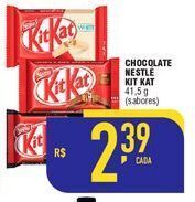 Mercantil Rodrigues Chocolate nestlé kit kat 41,5g oferta