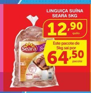 Roldão Linguiça suína seara 5kg oferta