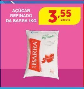 Açúcar refinado da barra 1kg