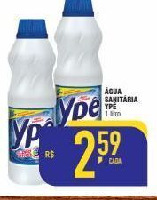 Mercantil Rodrigues Água sanitária ypê 1l oferta
