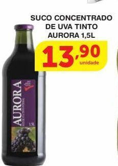 Roldão Suco concentrado de uva tinto aurora 1,5l oferta