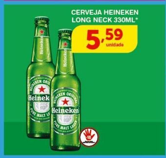 Roldão Cerveja heineken 330ml oferta