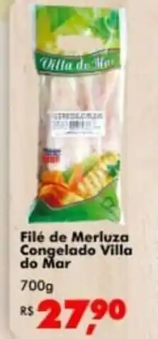 Big Box Filé de merluza Congelado Villa do Mar 700g oferta