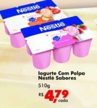 Big Box Iogurte Com Polpa Nestlé Sabores 510g oferta