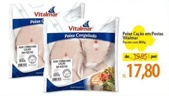 Peixe Cação em Postas Vitalmar 800g