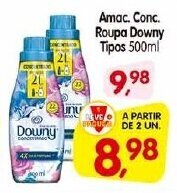 Cercadão Amac. Conc. roupa Downy tipos 500ml oferta