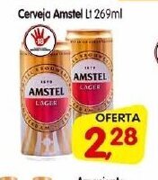Cercadão Cerveja Amstel Lt 269ml oferta
