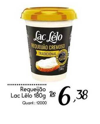 Giassi Supermercados Requeijão lac lélo oferta