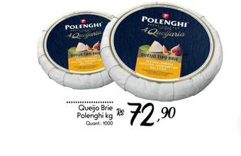 Giassi Supermercados Queijo brie polenghi kg oferta