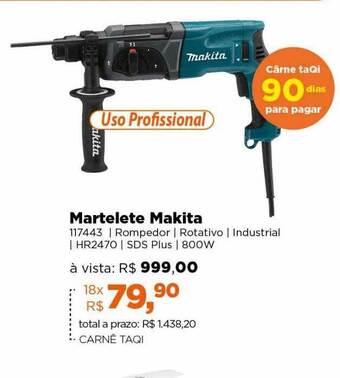 Lojas TaQi Martelete makita oferta