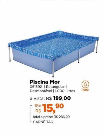Lojas TaQi Piscina mor oferta