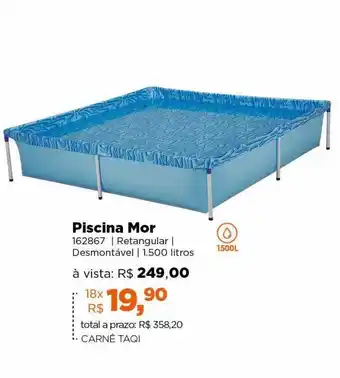 Lojas TaQi Piscina mor oferta