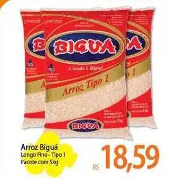 Atacadão Arroz biguá oferta