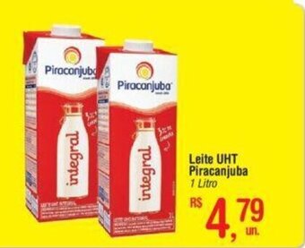Fort Atacadista Leite UHT Piracanjuba 1L oferta