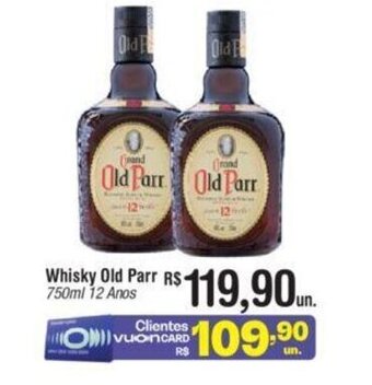 Fort Atacadista Whisky Old Parr 750ml oferta