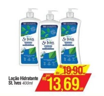 Fort Atacadista Loção Hidratante St.Ives 400ml oferta