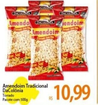 Amendoim Tradicional DaColônia 500g