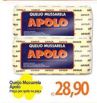 Atacadão Queijo mussarela apolo oferta