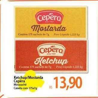 Atacadão Ketchup-mostarda cepêra oferta
