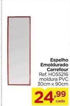 Carrefour Espelho emoldurado carrefour oferta