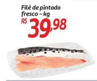Comper Filé de pintado fresco kg oferta